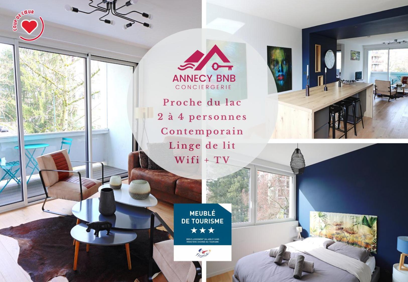 Coup De Coeur Appartement Lumineux, Calme Et Cosy Άννεσι Εξωτερικό φωτογραφία